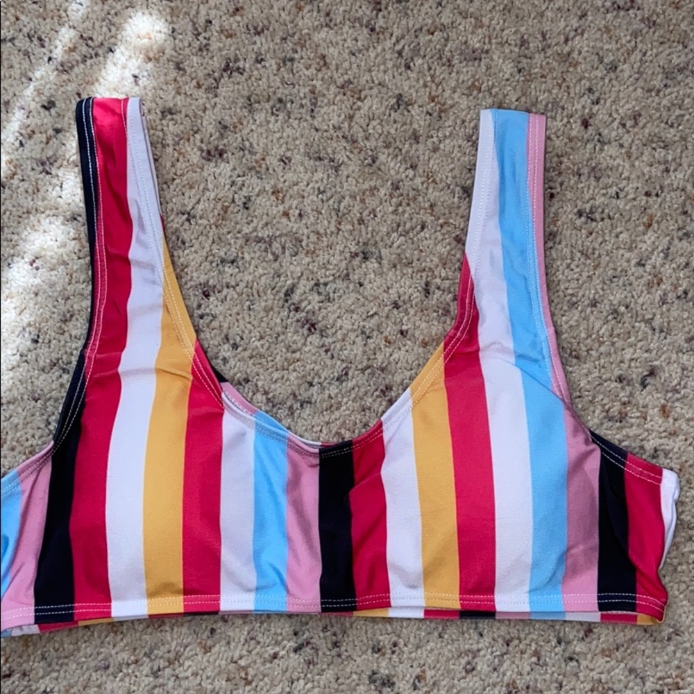 Rainbow Swim Top
